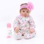 OtardDolls Reborn Doll 22" Reborn Baby Doll Lifelike Soft Vinyl Doll Children Gifts (Snowflake Girl)