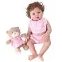 CHAREX Belly Reborn Baby Dolls, 18 Inches Full Body Silicone Vinyl ,Weighted Handmade Newborn Gifts Doll