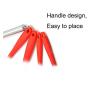Silicone Cooking Utensils Kitchen Utensil set- Stainless Steel Silicone Kitchen Utensils Set - Silicone Utensil Set Spatula Set - Silicone Utensils Cooking Utensil Set - Kitchen Tools and Gadgets(Red)