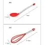 Stainless Steel Pipe Handle Silicone Kitchenware 8 Piece Set Cooking Spoon Shovel Kitchen Set Non-Stick Tool