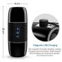 Bluetooth Connection 8 Frequency with Sound Vǐbration 3D Stereo Surround Male Silicone Toy