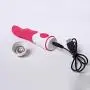 LLtidmsWL Powerful Vibrate Wand Massager Wireless & Waterproof - Powerful Multi Speed Vibration Adult Women Silicone G-spot Tongue Masturbation Flirting Vibrator Couple Sex Toy Pink