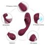 Powerful Vibrate Sucking Oral Tongue Simulator, 10 Speed Clitorial Sucking Toy for Women Adullt Toys with Multi Vibration - Medical Silicone,USB Rechargeable Toys