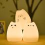 GoLine Kids Lamp, Cat Nursery Night Light, Nursery Decor, LED Night Light for Kids, Lamps for Bedroom Kids, 3/4/5/6/7/8 Year Old Girl Gifts/Toys.