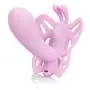 CalExotics Venus Butterfly Silicone Remote Venus G ? Hands Free Strap On Personal Massager Probe with Controller ? Waterproof Adult Vibrator Sex Toy for Couples - Pink