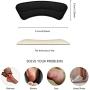Heel Grips Liner, Comfortable Suede Heel Insert to Fit The Shoe, Prevent The Heel from Slipping Off Due to Oversized Shoes, 4 Pairs Heel Protector Pads