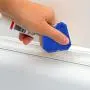 Caulking Tool Kit, 3 in 1 Caulking Tools Silicone Sealant Finishing Tool Grout Scraper, Reuse and Replace 5 Silicone Pads,Great Tools for Kitchen Bathroom Window,Sink Joint