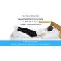 Cushy Form Bed Wedge Pillow - 1.5 Inch Memory Foam Top (25 x 24 x 12 Inches) Best for Sleeping, Reading, Rest or Elevation - Breathable and Washable Cover (12 Inch Wedge, White)