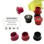 Silicone Wine Stoppers,Funny Kitchenware Bottle Caps,6 PCS of Wine Reusable Caps Stoppers for Wine and Beer Glass Bottles (Perfect Gift Pack)