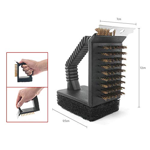BBQ Cleaning Barbecue Brush, Barbecue Brush Barbecue Accessories (2 Packs)