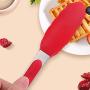 FOOX Kitchen Tongs with Silicone Tips, Tongs Set 3(7/9/ 12 inch) Best BBQ Tongs, Heavy Duty, Non-Stick Stainless Steel Silicone Tongs for Cooking