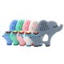 Cinhent Baby Elephant Feeder Pacifier -Silicone Soother Pacifier Chewable Teething Toy Pendant, Infant Teething Toy, Silicone Pouches for Toddlers & Kids