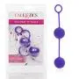 CalExotics Posh Silicone “O” Balls - Ben Wa Kegel Weights - Pelvic Floor Exercise - Adult Sex Toys - Purple