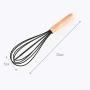 Silicone Kitchenware Set of 8 Kitchen Cooking Spoon Shovel Wood Shovel Set Silicone Spatula Kitchenware Set