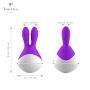 Massage Balls Bullet Eggs Vibrator Massage Tools USB Rechargeable Louviva 10 Stimulation Waterproof Body-safe Silicone Pleasure Adult Sex Toys Vibe For Women Lady Female Sex Toys