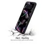 Samsung Galaxy S8 Case with Beautiful Dragonfly Pattern Whimsical Design Bumper Black Soft TPU and PC Protection Anti-Slippery &Fingerprint Case for Samsung Galaxy S8