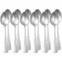 AmazonBasics Stainless Steel Dinner Spoons with Round Edge, Set of 12