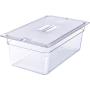 Carlisle 10203B07 StorPlus Full Size Polycarbonate Food Pan, 8" Deep, Clear