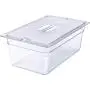 Carlisle 10203B07 StorPlus Full Size Polycarbonate Food Pan, 8" Deep, Clear