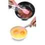 JunbosiKitchenware Non-Stick Pan Silicone Kitchenware Set of 6 Food Grade Silicone Food Clip Egg Beater Baking Set
