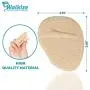 Metatarsal Pads | Metatarsal Pads for Women | Ball of Foot Cushions (2 Pairs Foot Pads) All Day Pain Relief and Comfort One Size Fits Shoe Inserts for Women (Beige)