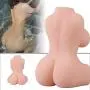 3D Realistic Love Doll Sex Toys Pussy Masturbator Silicone Vagina Anal Pussy Men Masturbators with Tits Vagina/Pussy Anus Anal (5.4 lb)