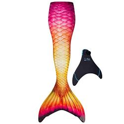 Fin Fun Mermaid Tails for Swimming with Monofin - Kids and Adult Sizes - Limited Edition