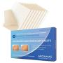 Aroamas Professional Silicone Scar Sheets, Soften and Flattens Scars Resulting from Surgery, Injury, Burns, Acne, C-section and more, Soft Silicone Scar Strips, 3&quot×1.57&quot, 8 Sheets (4 Month Supply)