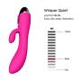 Sexovibe 2019 Wonderful Gift Full Silicone Massager Toy 7 Frequency Wand Vǐbrantor for Women Cordless Rechargeable Rabbit Stick 100% Secret Packing