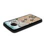 Moto E4 Case, Baby Turtle Shock-Absorption TPU Rubber Bumper Moto E4 Case, Ultra Thin Slim Protective Cover for Moto E4-Black