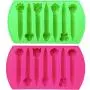 Crayon 2 Girly Flowers & Bug Shaped Chunky Silicone Oven Safe Crayon Molds (Makes 14 Crayons) Reusable - by My Fruit Shack