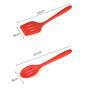 SKYyao Kitchen utensil set Silicone cookware set non-stick cooking shovel spoon 12-piece set silicone kitchenware nylon + silicone