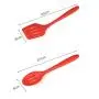 SKYyao Kitchen utensil set Silicone cookware set non-stick cooking shovel spoon 12-piece set silicone kitchenware nylon + silicone