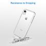 JETech Case for Apple iPhone XR 6.1-Inch, Shock-Absorption Bumper Cover, HD Clear