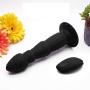 Silicone Backyard Shake Wand Wireless Remote Control Chrysanthemum Comfortable Toys Comfortable Women Men Exciting Stimulator Knead Black Toys