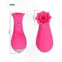 Pussey Licker Toy for Women Six Toy with Tongue and Suction Oral Licking Toy Hands Free Silicone Pleasure Toy Couple Waterproof Vibràntor Bùllet for Women Couple with Remote Stimulàtor