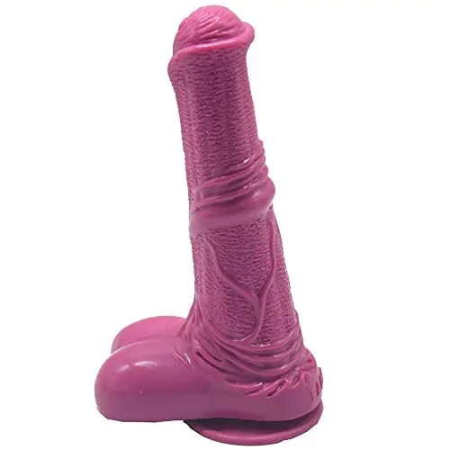 QWE Womens Sex Device Silicone Simulation Penis Anal Plug Adult Sex Toy Animal Fake Penis Simulation Silicone, Size: 26 4.8 5.5Cm (Private Packaging)