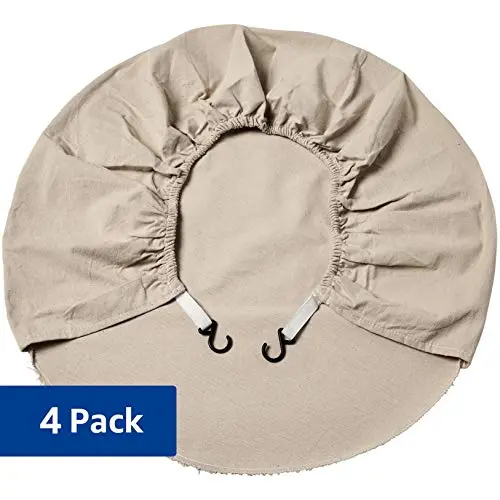 AmazonBasics Wheel Covers, 27.5-31 Inch, 4 Pack