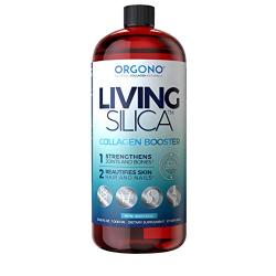 Living Silica, Collagen Booster for Bones Joints Muscles Hair Nails and Skin Double Strength (1000)