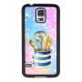 Samsung Galaxy S5 Case, Kitchenware Shock-Absorption TPU Rubber Bumper Samsung Galaxy S5 Case, Ultra Thin Slim Protective Cover for Samsung Galaxy S5-Black