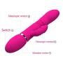 Wytinug Toy Viberate Dido 12 Combinations Modes & G-S, Waterproof Liquid Silicone, Portable Wireless Charging Vibe Mssager Rabbit Viber Toys