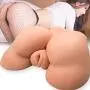 Fleshlike Soft Silicone TPE Dolls for Men Male Realistic Toys Lifesize Adult Toys Lovely Doll (8×8×3.5in)