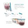Reusable Silicone Food Storage Bag -Plastic Bag Alternative, Bag For Cooking, Sous Vide, Freezing, Lunch Snack Bag, Sandwich Bag, Airtight Zip Seal Bags (4 Pack) - By ECO-Friendly Kitchenware