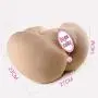 JIAWEIDAMAI 3D Realistic Pussy Ass and Silicone Vagina Butt Anal Adult Products Sex Toys with 2 Hole for Men Masturbation