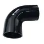 Ronteix Universal 4-Ply High Performance ID 3 Inch 90 Degree Elbow Coupler Silicone Hose (3(76MM), BLACK)