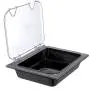 Carlisle 10220B03 StorPlus Half Size Food Pan, Polycarbonate, 2.5" Deep, Black