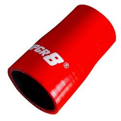 Upgr8 Universal 4-Ply High Performance Straight Reducer Coupler Silicone Hose (1.25"(32MM) to 1.5"(38MM), Red)