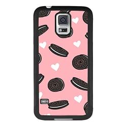 Samsung Galaxy S5 Case,Flexible Soft TPU Cover Shell,Slim Silicone Black Rubber Non-Slip Durable Design Protective Phone Case for Samsung Galaxy S5 -Biscuits