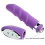 Loveria Vibrating Multispeed Silicone Lovers Ribbed Screw Thread Dildo 100% Pure Medical Grade Silicone Waterproof 10 Powerful Functions G-spot Vibrator Sex Toy for Adults(Purple)