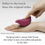 iroha+ Cream KUSHI Women Vibrator, Waterproof Soft Silicone Rechargeable Sensual Massager, HMP-02